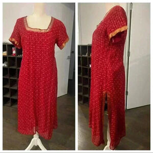 Vintage Twin lurex dress